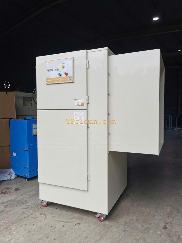 Xử Lý Bụi Sơn Triệt Để: Giải Pháp Hiệu Quả Từ TPclean 8 Máy hút bụi sơn